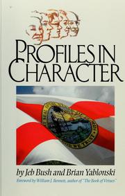 Cover of: Profiles in character