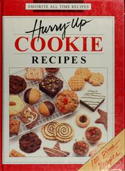 Cover of: Hurry-up cookie recipes
