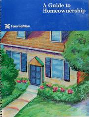 Cover of: A guide to homeownership