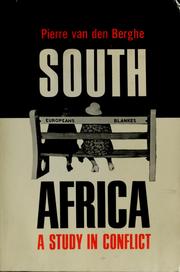 Cover of: South Africa, a study in conflict