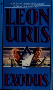 Cover of: Exodus by Leon Uris