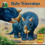 Cover of: Baby Triceratops (Look Look Nature Book Series)