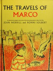 Cover of: Travels of Marco by Jean Merrill