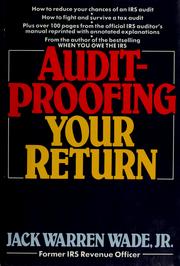 Cover of: Audit-proofing your return