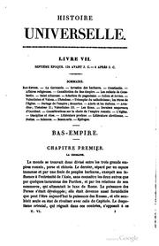 Cover of: Histoire universelle