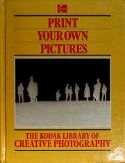 Cover of: Print your own pictures by Paul Bennett