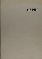 Cover of: Capri, storia e monumenti