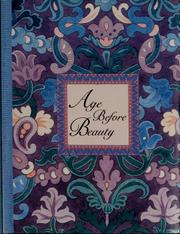 Cover of: Age before beauty