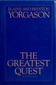 Cover of: The greatest quest