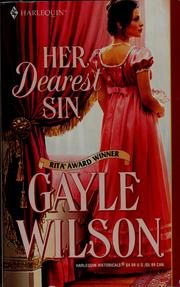 Cover of: Her Dearest Sin by Gayle Wilson