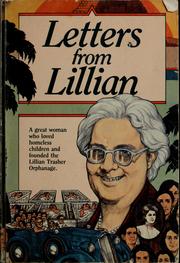 Cover of: Letters from Lillian