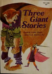 Cover of: Three giant stories.