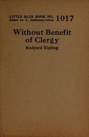 Cover of: Without benefit of clergy