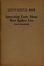 Cover of: How to know the spiders