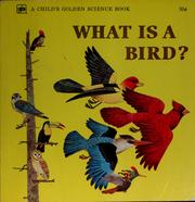 Cover of: What is a bird?