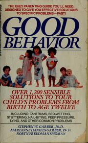 Cover of: Good behavior