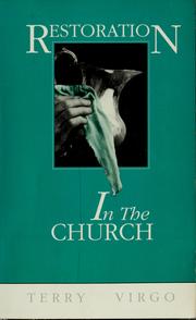 Cover of: Restoration in the Church