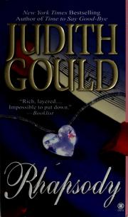 Cover of: Rhapsody | Judith Gould