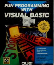 Cover of: Fun programming with Visual Basic