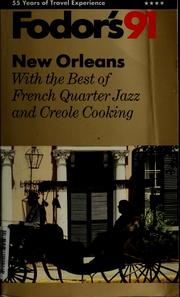 Cover of: Fodor's 91 New Orleans