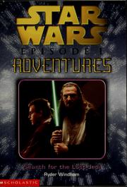 Cover of: Star Wars - Episode I Adventures - Search for the Lost Jedi
