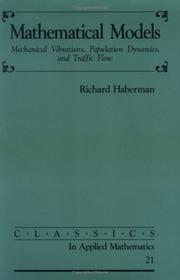 Cover of: Mathematical Models by Richard Haberman, Richard Haberman