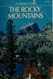 Cover of: The rocky Mountains