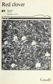 Cover of: Red clover.