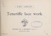 Cover of: Teneriffe lace work