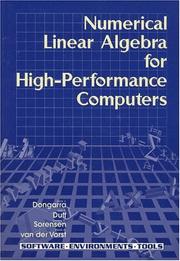 Cover of: Numerical linear algebra for high-performance computers