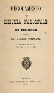 Regolamento della milizia nazionale di Voghera by Voghera (Italy)