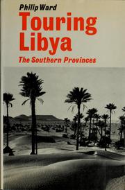 Cover of: Touring Libya by Ward, Philip