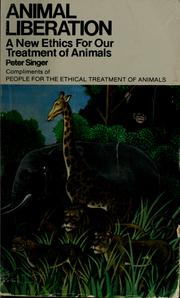 Animal liberation (1977 edition) | Open Library
