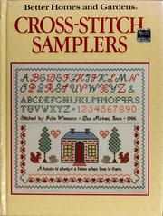 Cover of: Cross-stitch samplers