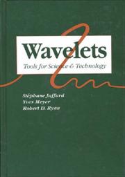 Cover of: Wavelets: Tools for Science & Technology