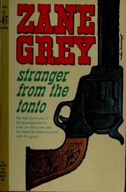 Cover of: Stranger from the Tonto
