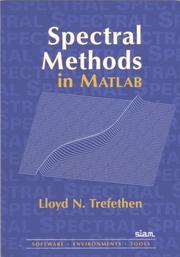 Cover of: Spectral Methods in MATLAB (Software, Environments, Tools)