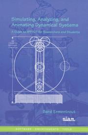 Cover of: Simulating, Analyzing, and Animating Dynamical Systems by Bard Ermentrout, Bard Ermentrout