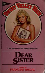 Cover of: Dear sister