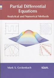 Cover of: Partial Differential Equations: Analytical and Numerical Methods