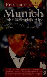 Cover of: Frommer's Munich & the Bavarian Alps by Darwin Porter