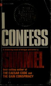 Cover of: I confess