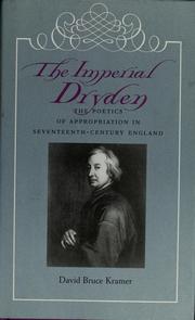 The imperial Dryden by David Bruce Kramer