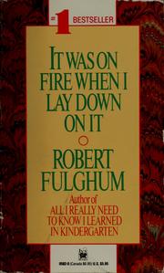 Cover of: It was on fire when I lay down on it by Robert Fulghum