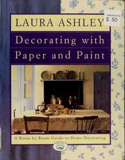 Cover of: Laura Ashley Decorating With Paper And Paint by Barty Phillips