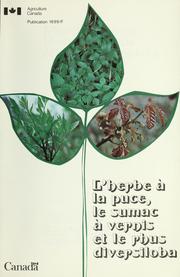 Cover of: L' herbe à la puce, le sumac à vernis et le Rhus diversiloba