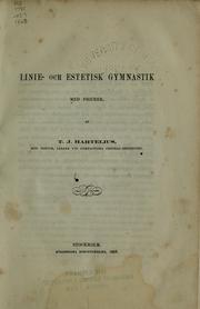 Linie- och estetisk gymnastik by Truls Johan Hartelius