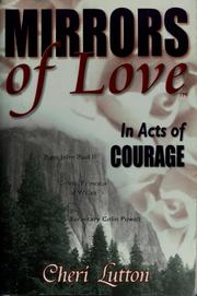 Cover of: Mirrors of love by Cheri Lutton