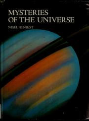 Cover of: Mysteries of the universe