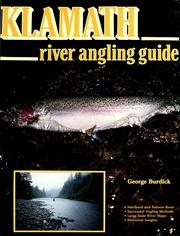 Cover of: Klamath River Angling Guide